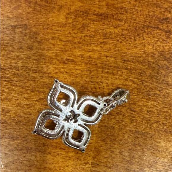 Judith Ripka Sterling Silver Diamonique Enhancer - Picture 2 of 2